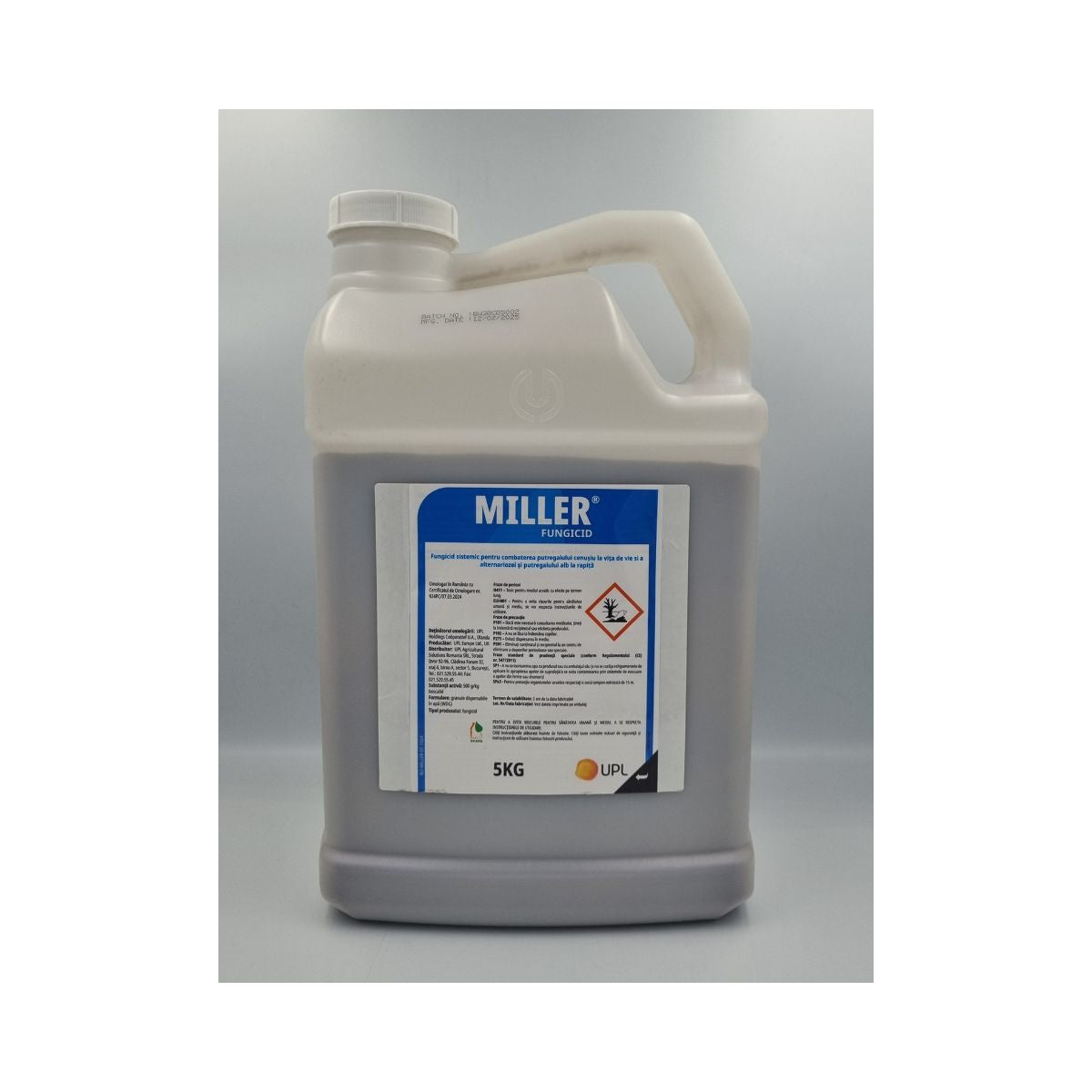 Fungicid sistemic rapita si vita de vie, MILLER 5 kg