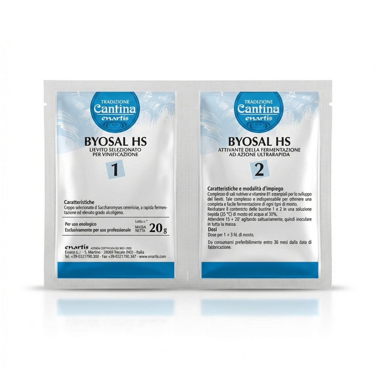 Byosal HS, kit amestec de drojdii cu activator