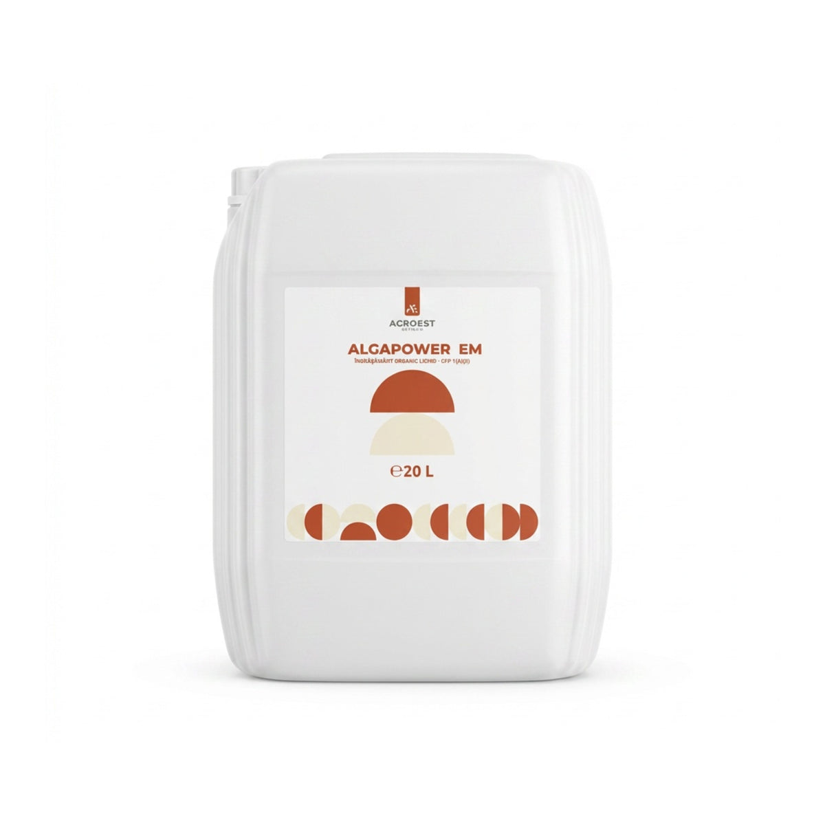 Biostimulator ALGAPOWER EM HECTARUL 20 L cu extract de algă Ecklonia maxima 92% pentru creșterea plantelor și rezistență la stres