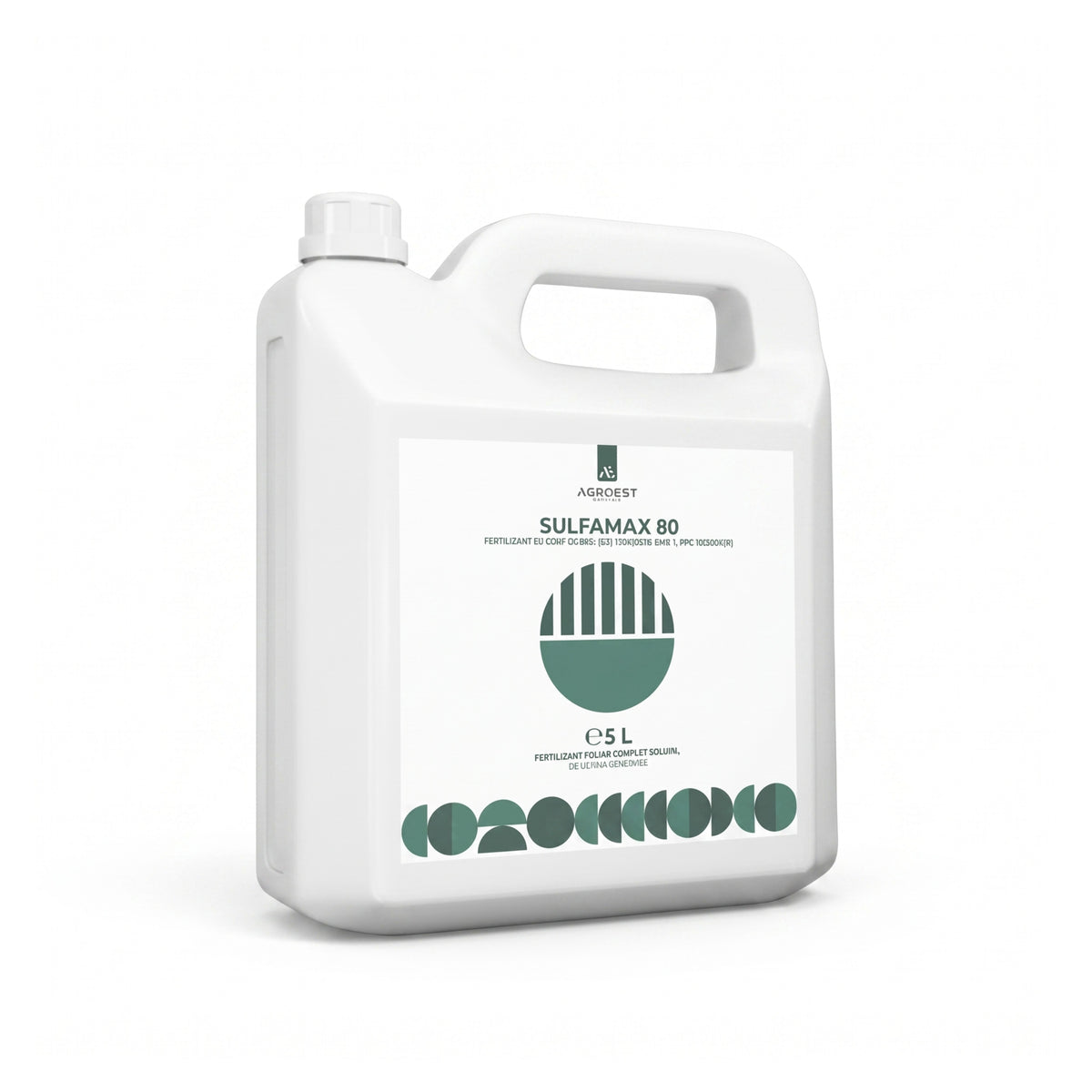 Fertilizant SulfaMax 80 5 L cu azot amoniacal și sulf hidrosolubil