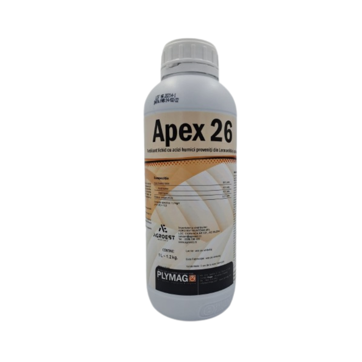 Acizi humici cu potasiu Apex 26, 1 L, 1, hectarul.ro