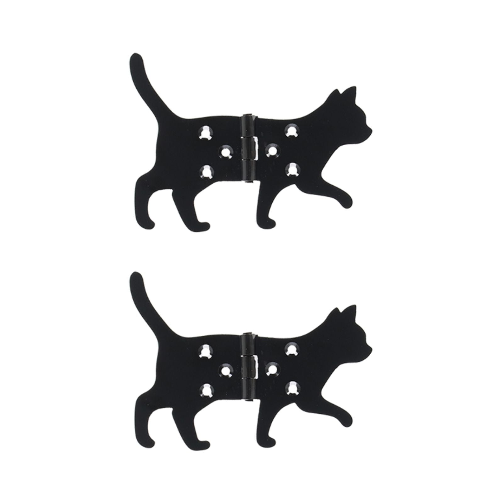 Balamale set 2 bucati stanga negre din fier Cat Esschert Design, 1, hectarul.ro
