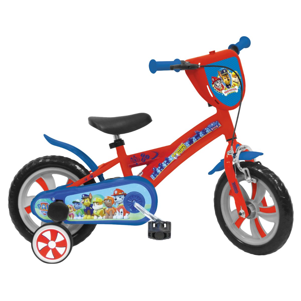 Bicicleta pentru copii cu roti ajutatoare 12'' PAW PATROL, 1, hectarul.ro