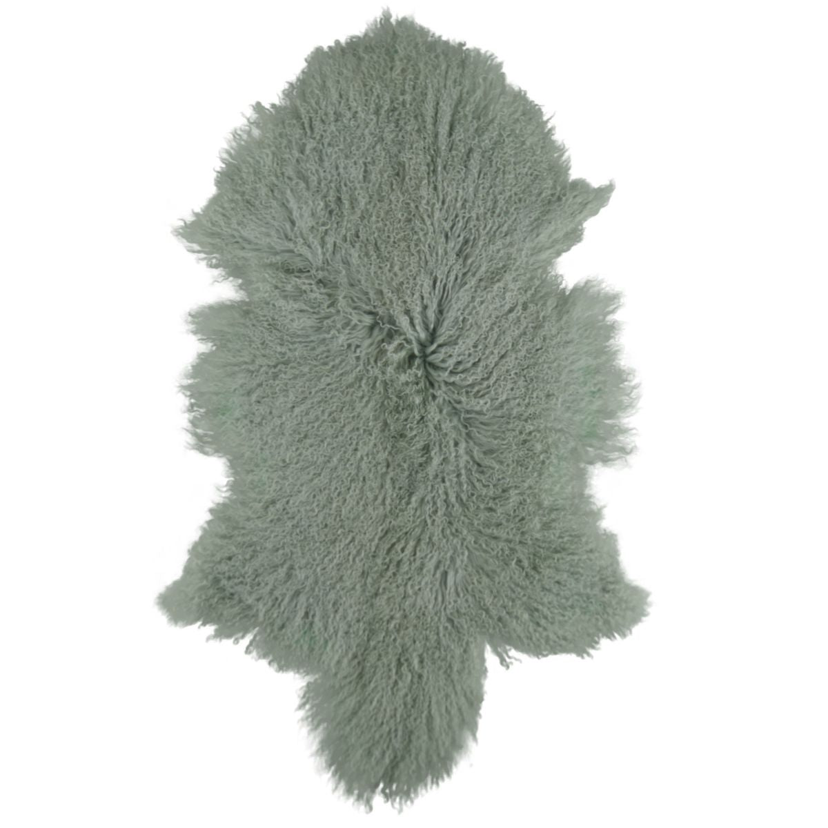 Blana naturala de oaie Tibetana, 90x110 cm, culoare Menta, 2, hectarul.ro