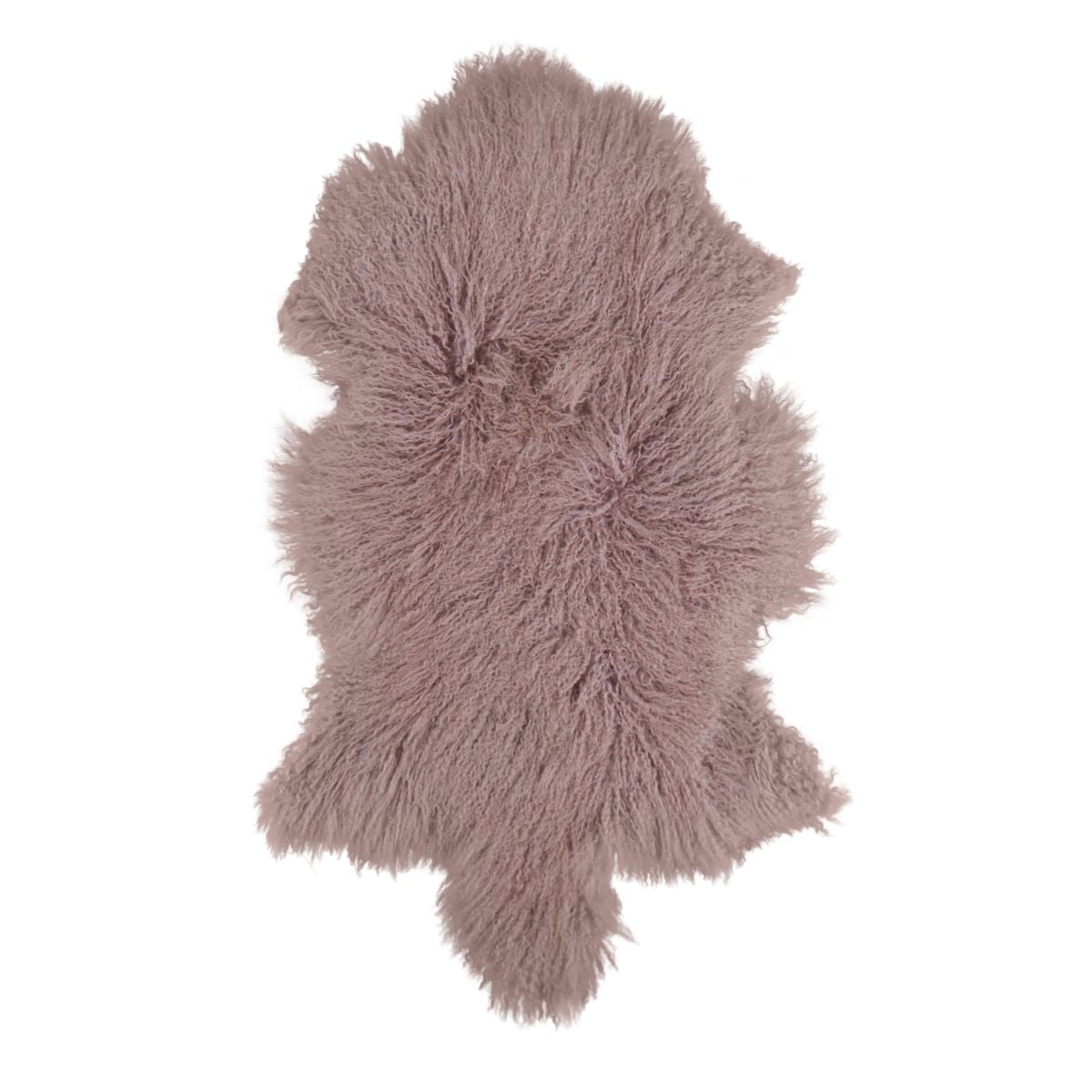 Blana naturala de oaie Tibetana, 90x110 cm, culoare Roz, 2, hectarul.ro