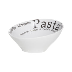 Bol alb din portelan pentru paste Ø19 cm Trinity Cosy&Trendy