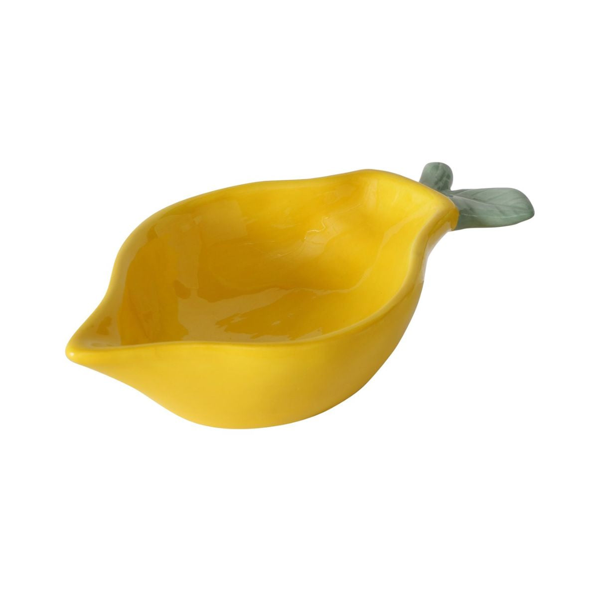 Bol galben ceramic 16 x 9,5 cm Zitronella Boltze, 1, hectarul.ro