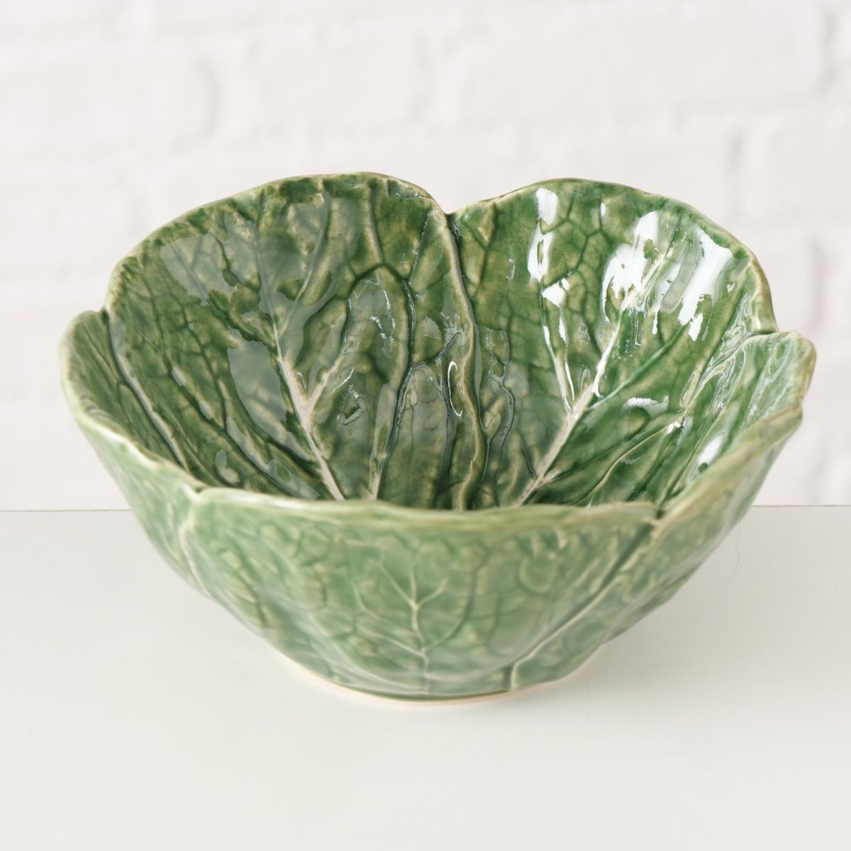 Bol verde din ceramica 300 ml Cabbage Boltze