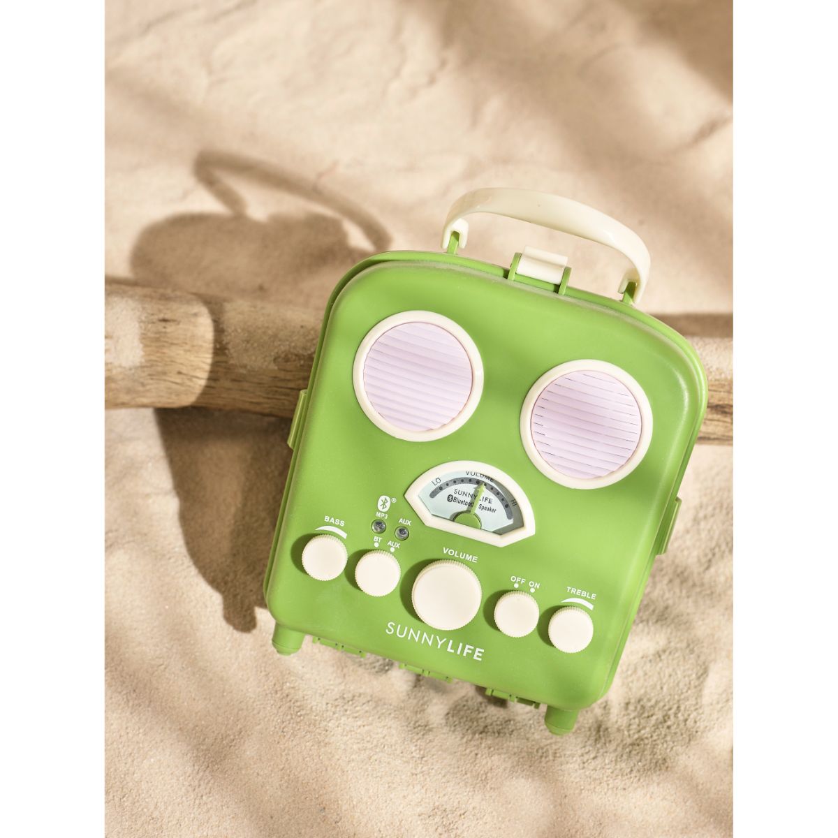 Boxa portabila cu baterii, Interfata Wireless Bluetooth Sunnylife Olive