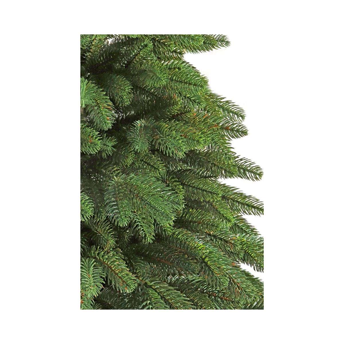 Brad artificial premium cu aspect natural, suport inclus, ace moi, verde 2.2 metri