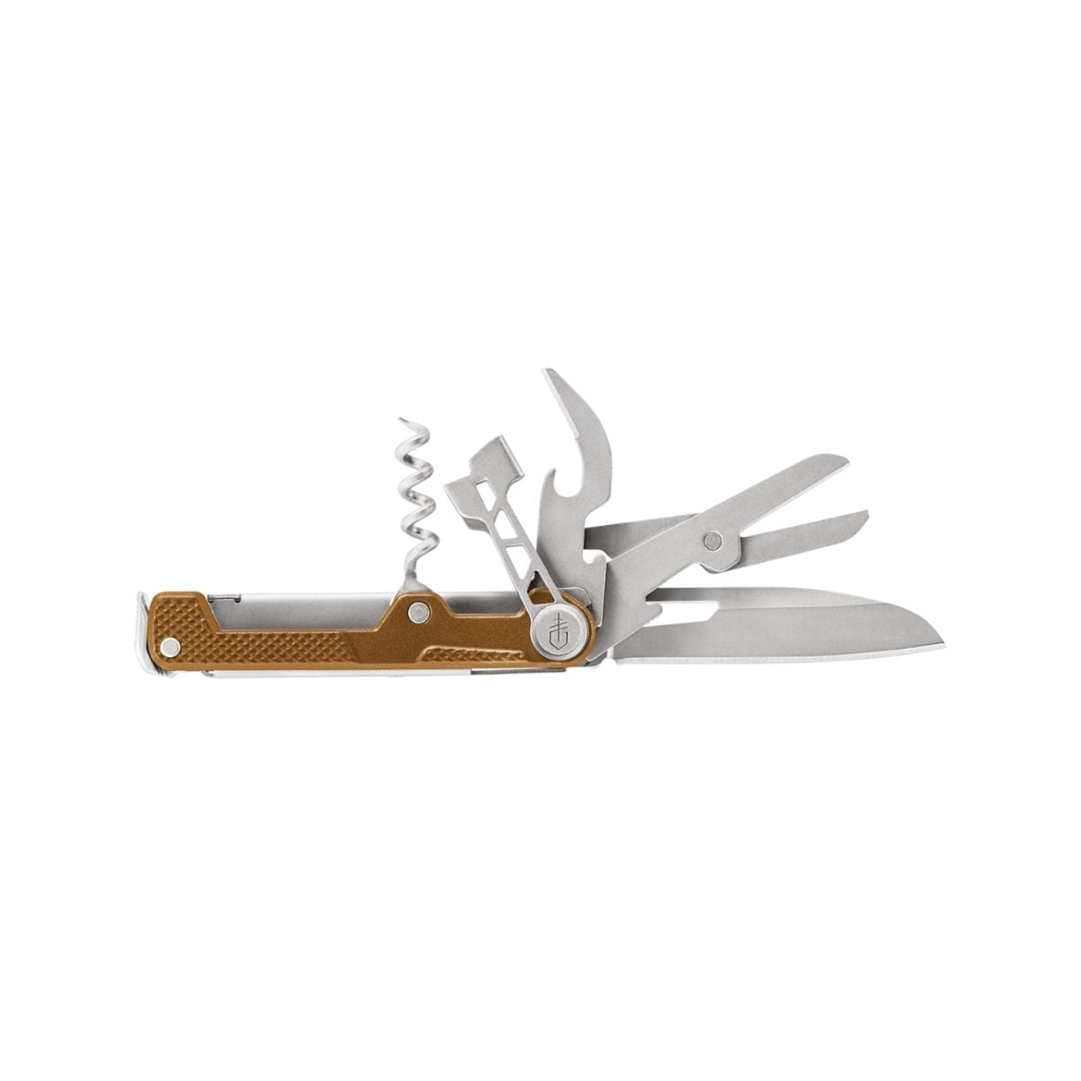Briceag EDC (everyday carry) GERBER, ArmBar Gold cu tirbuson