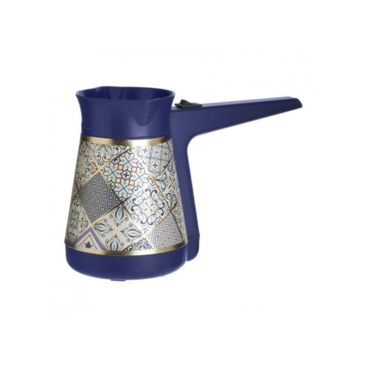 Cafetiera electrica albastra 350 ml.