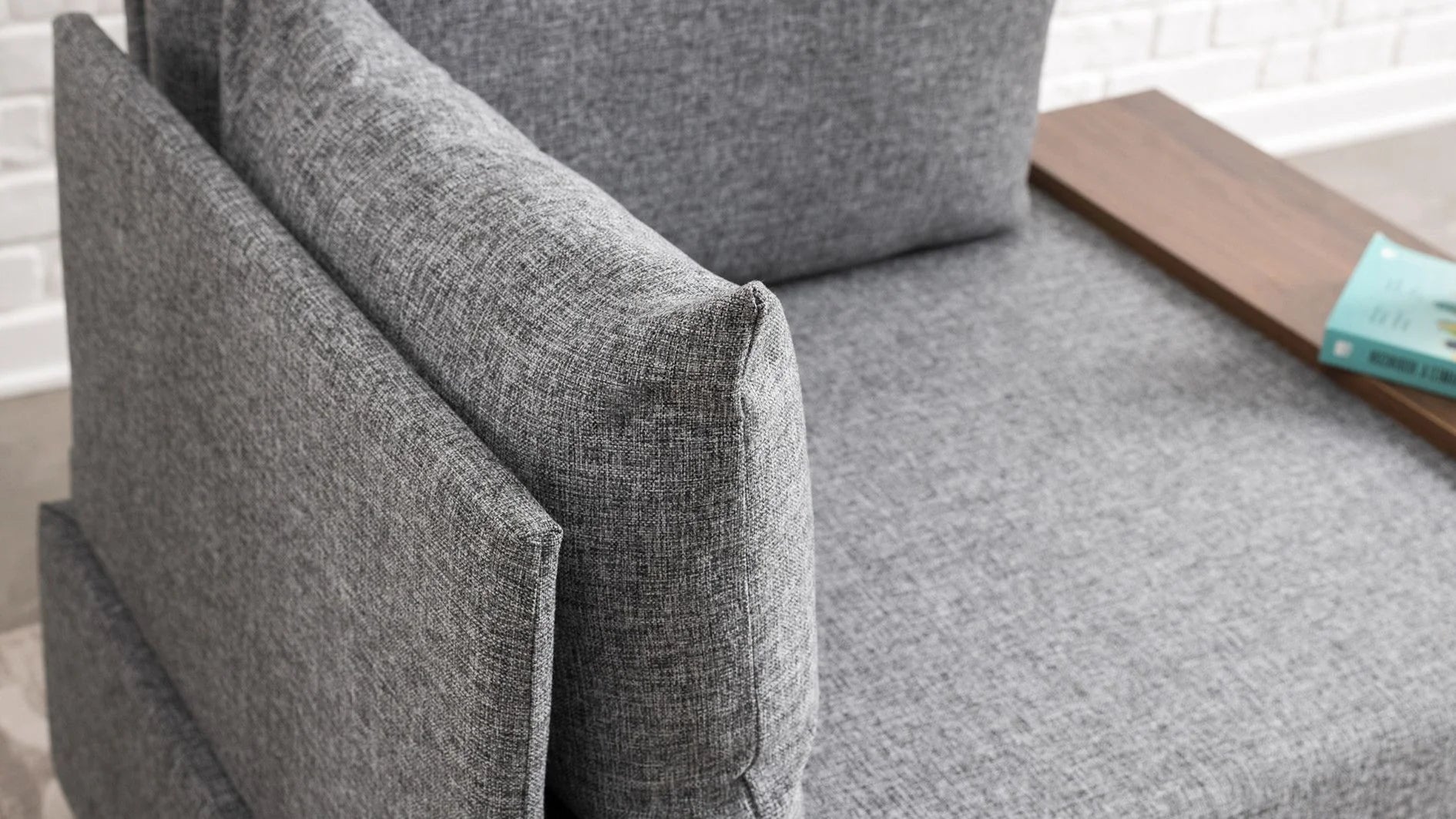 Fotoliu Fly Armchair Left - Grey