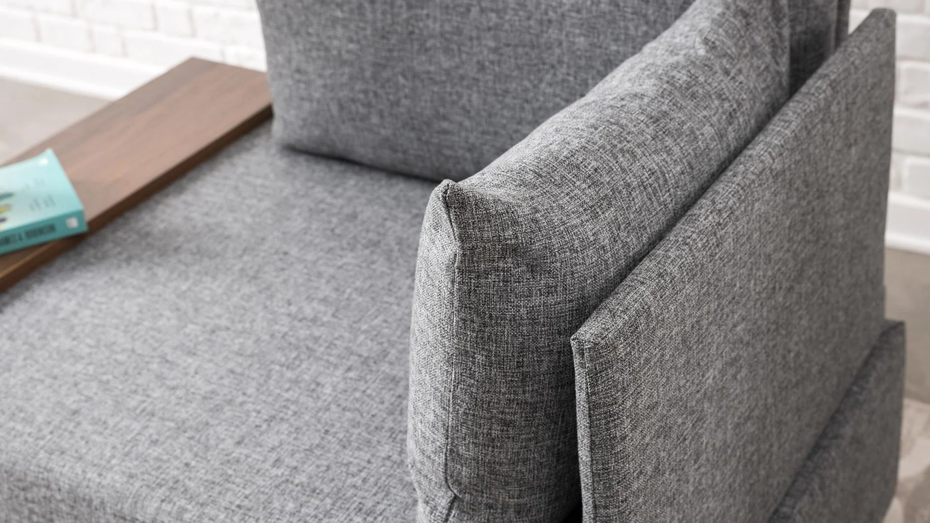 Fotoliu Fly Armchair Right - Grey