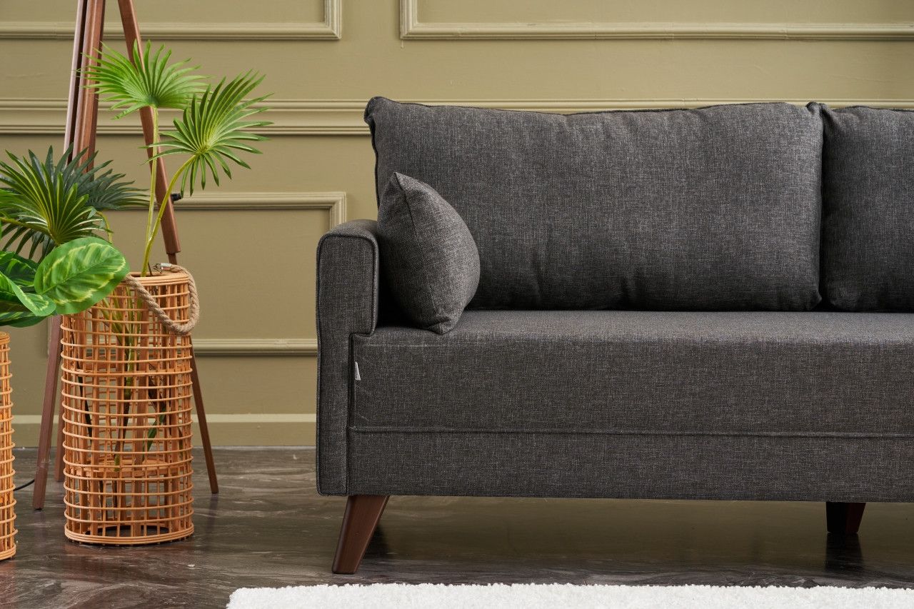 Canapea 2 locuri Bella Sofa - Anthracite