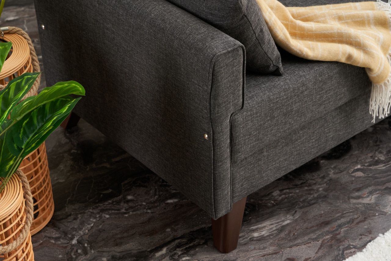 Canapea 2 locuri Bella Sofa - Anthracite