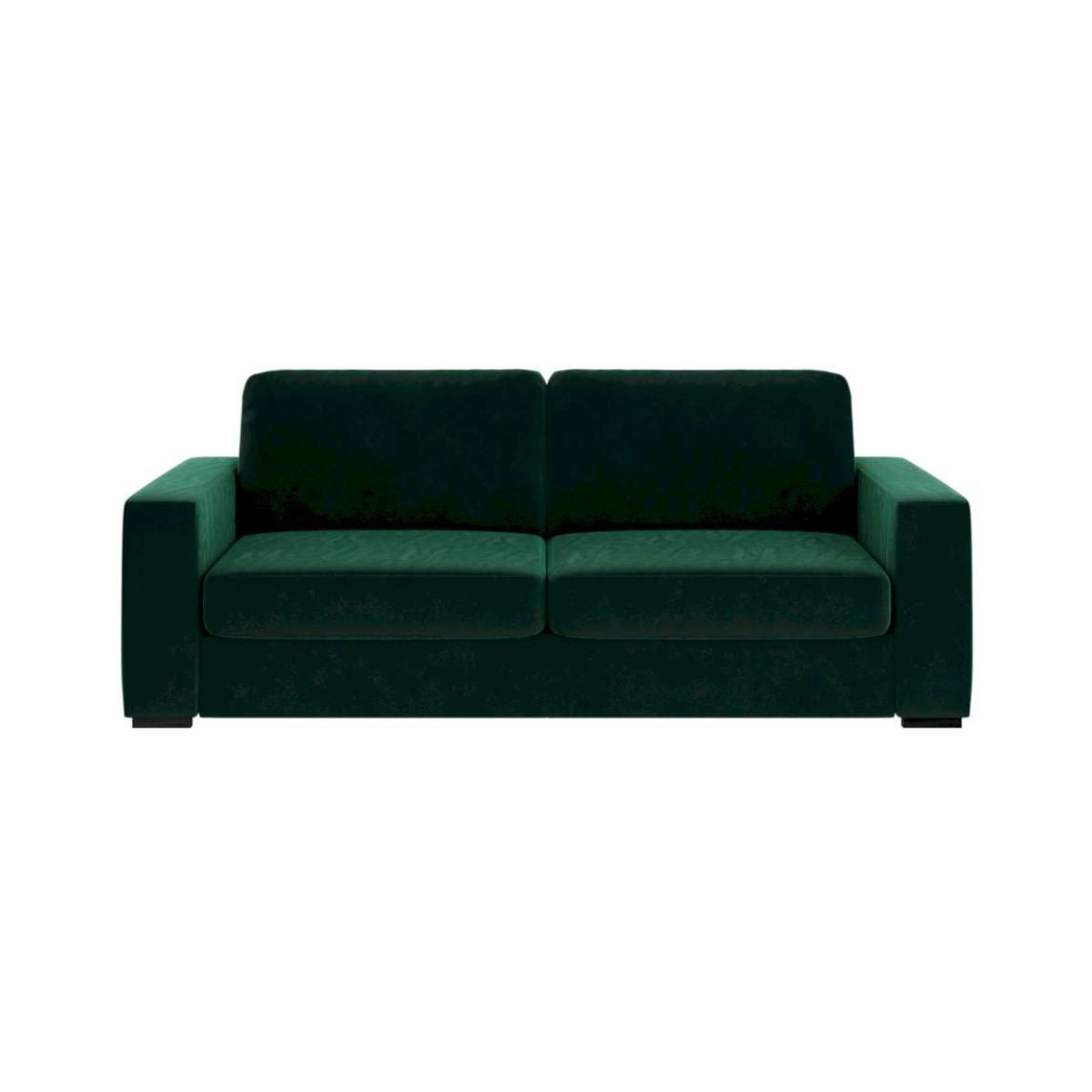 Canapea extensibila 3 locuri verde smarald textil Lago Mesonica, 1, hectarul.ro