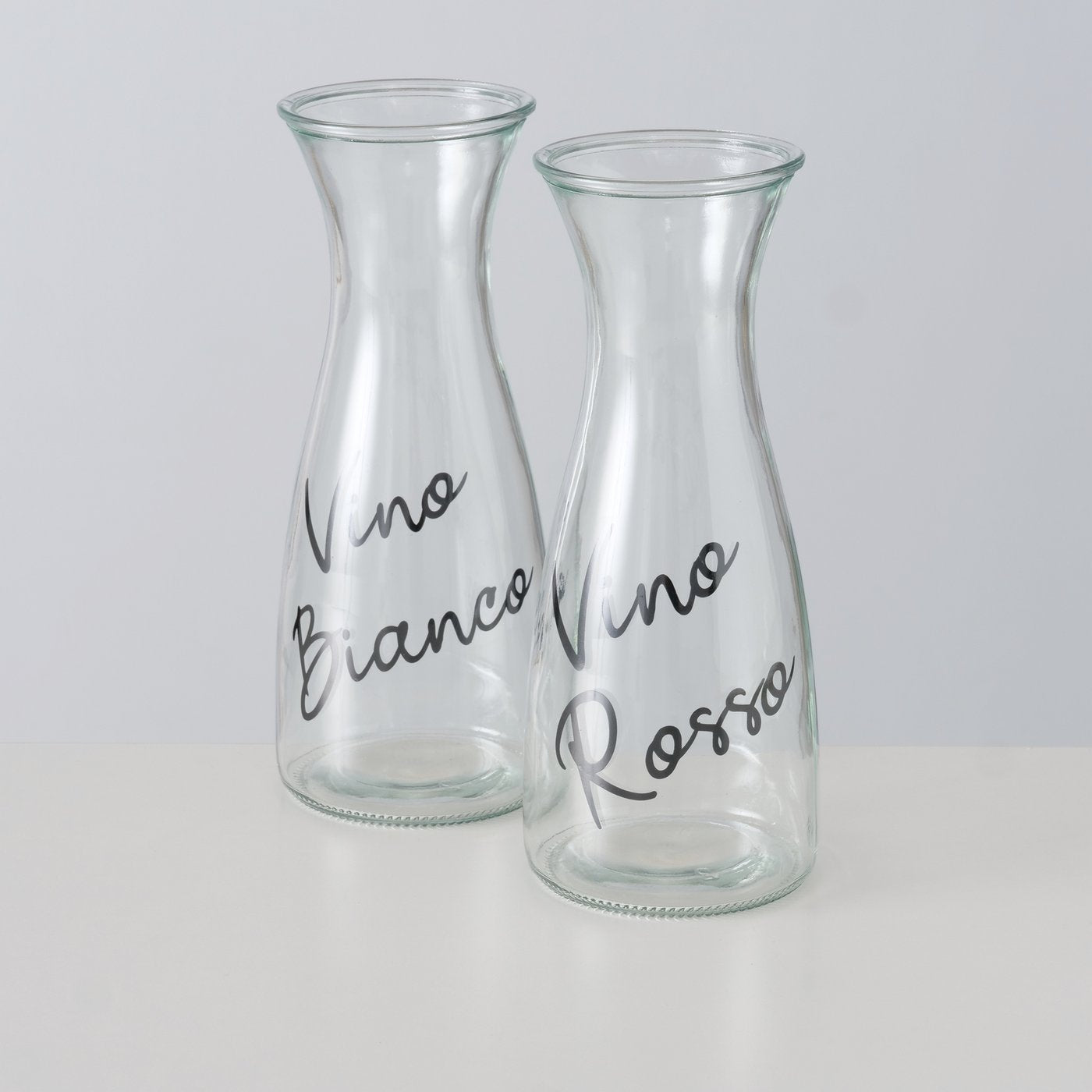 Carafa pentru vin, transparenta Blanco, din sticla, Cucina Boltze, 3, hectarul.ro