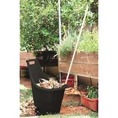 Carucior de gradina Keter EASY GO 50 L, 51x56x84 cm, negru