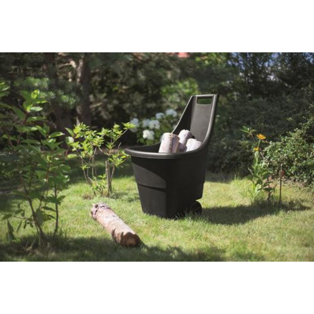 Carucior de gradina Keter EASY GO 50 L, 51x56x84 cm, negru
