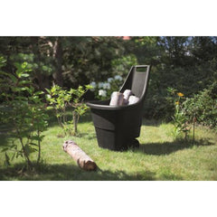 Carucior de gradina Keter EASY GO 50 L, 51x56x84 cm, negru