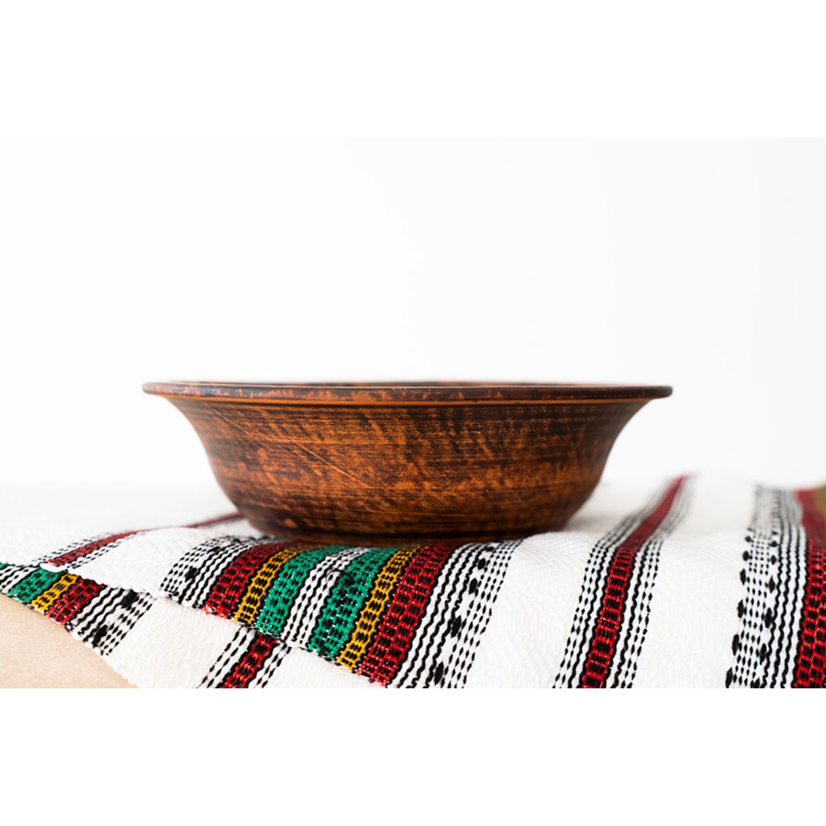 Castron din ceramica maro 17 cm, 1, hectarul.ro