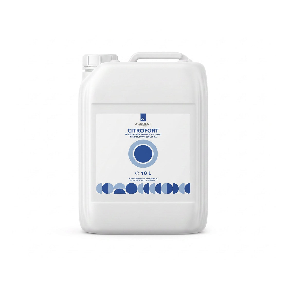 Citrofort 10 L bioprotector organic cu ulei de portocale pentru insecte boli plante sere solarii livezi și culturi agricole