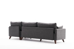 Coltar Bella Corner Sofa Right - Anthracite