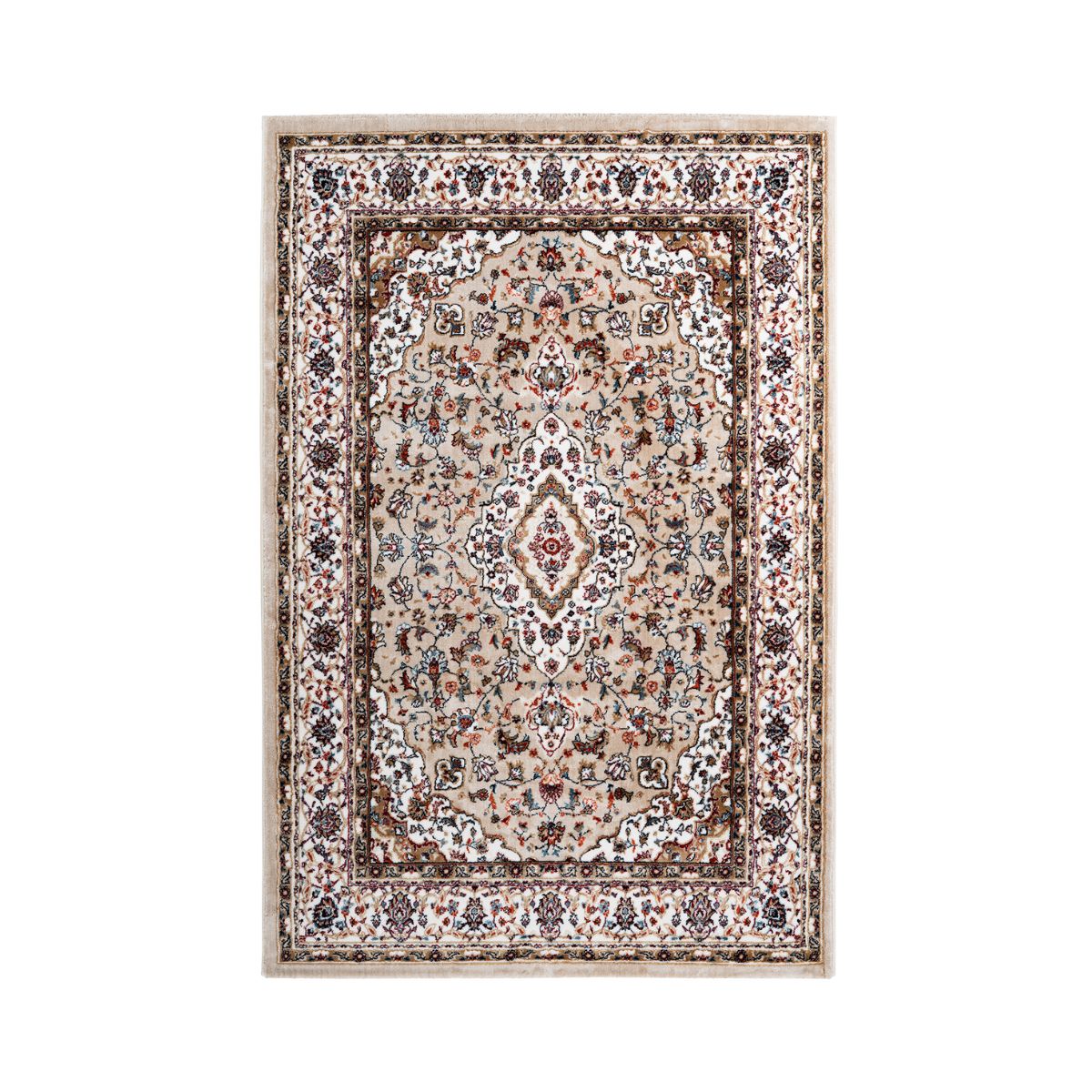 Covor bej din poliester My Isfahan 740 Obsession, 1, hectarul.ro