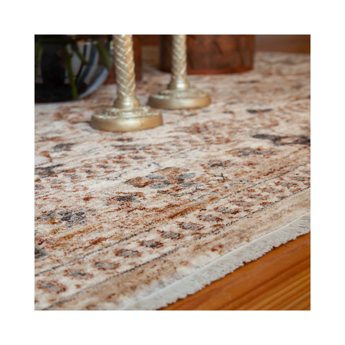 Covor bej din poliester My Laos 465 Obsession 120x170