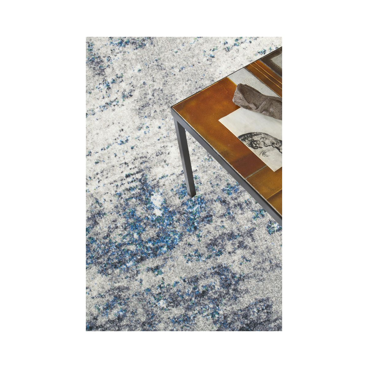 Covor crem/albastru din polipropilenă Infinity 32667 Ragolle 133x195