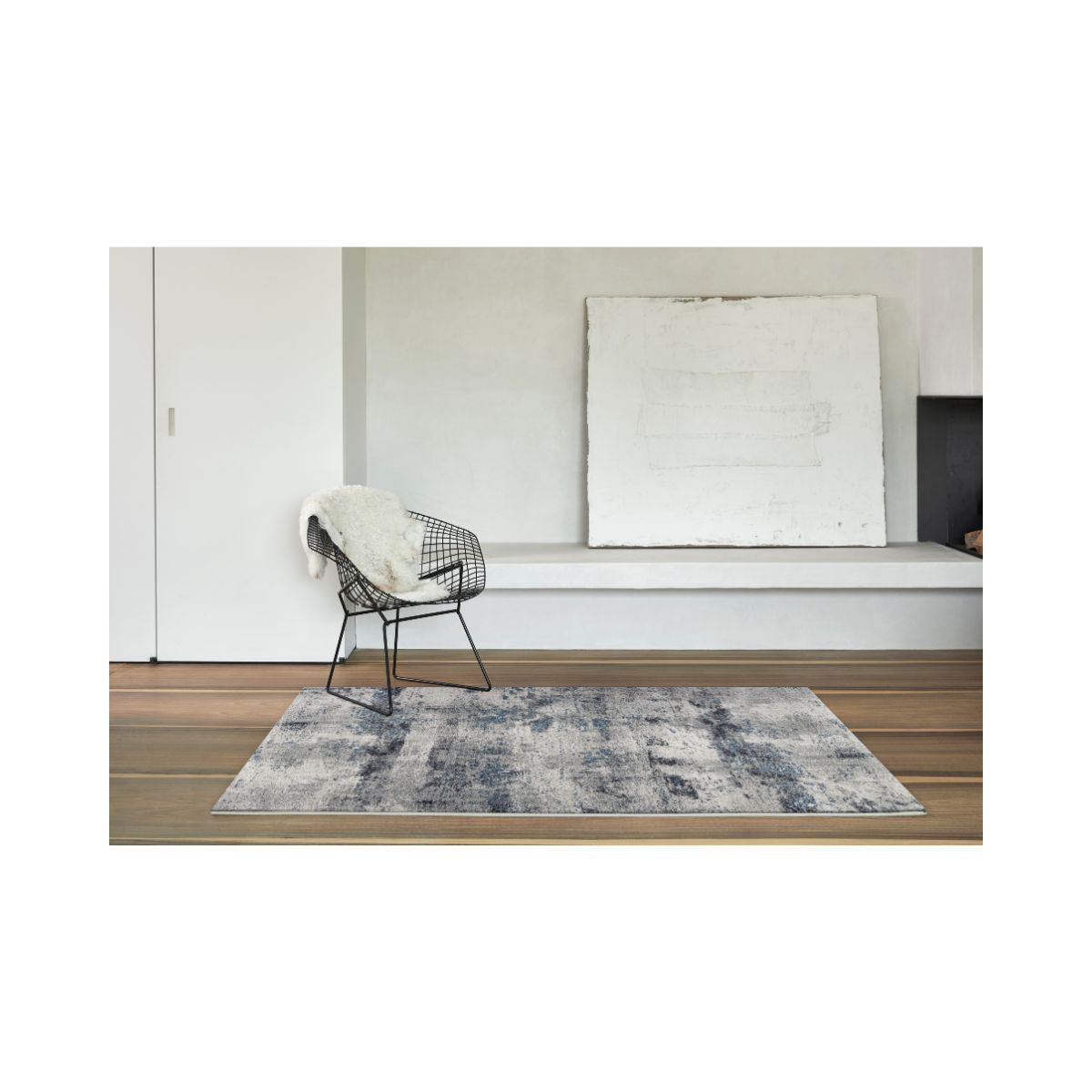 Covor crem/albastru din polipropilenă Infinity 32667 Ragolle 133x195