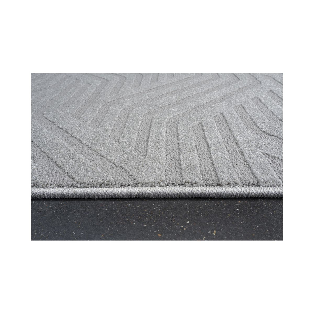 Covor gri din poliester şi polipropilenă Trentino 41028 Ragolle 160x230