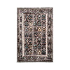 Covor gri din poliester My Isfahan 742 Obsession
