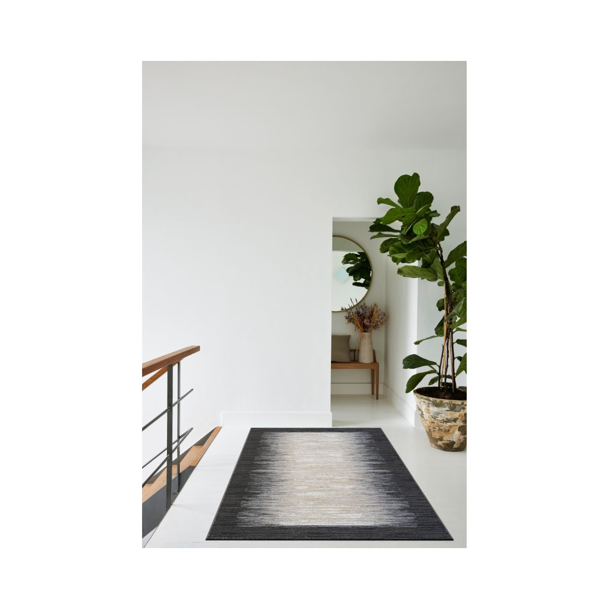 Covor gri din polipropilenă Argentum 63856 Ragolle 133x195
