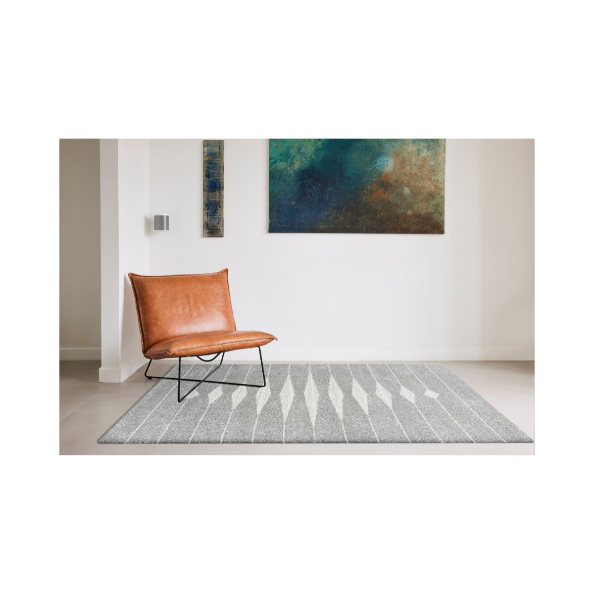 Covor gri din polipropilenă Mehari 23352 Ragolle 133x195