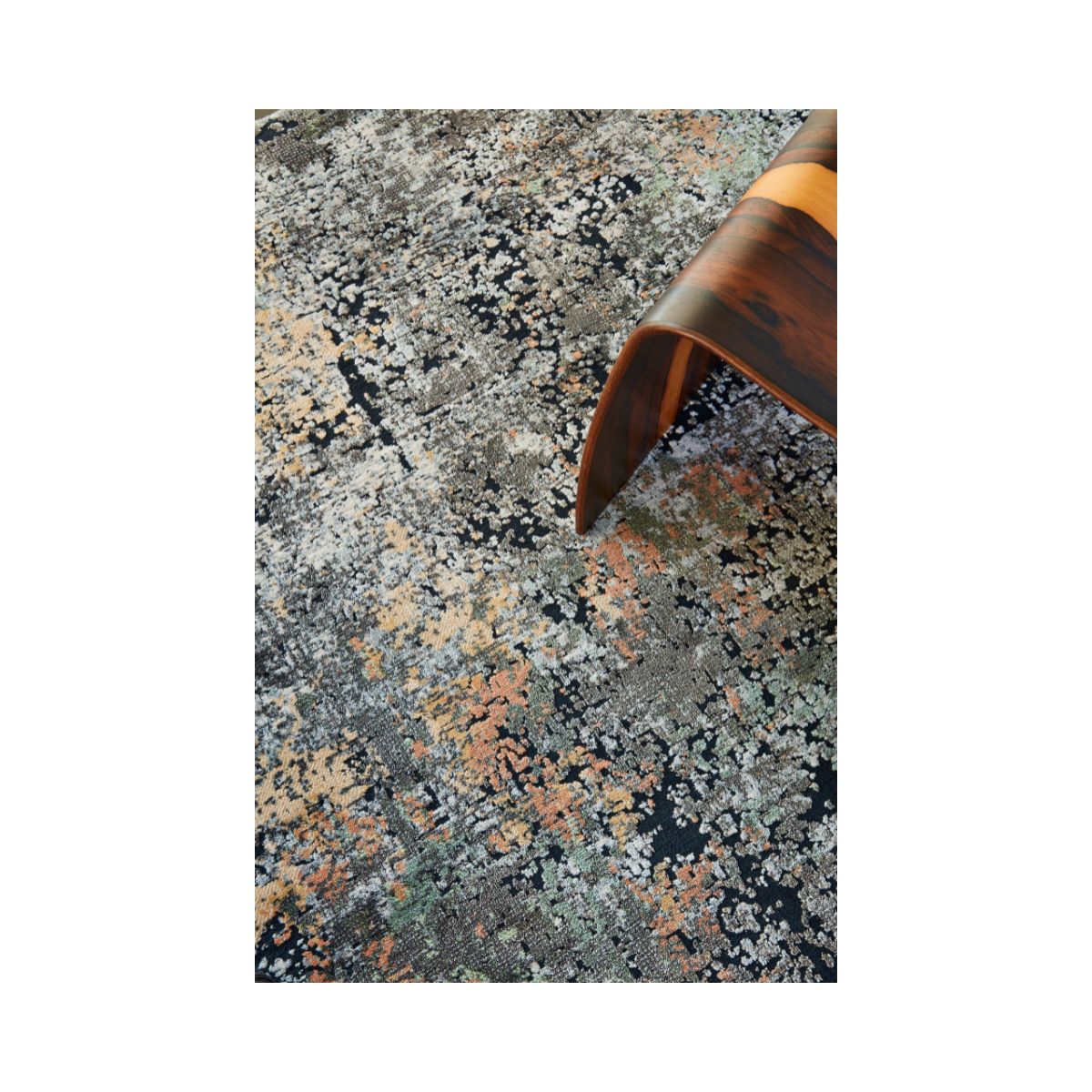 Covor gri/albastru din poliester si polipropilenă Canyon 52029 Ragolle 160x230