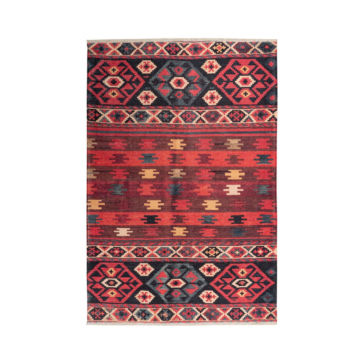 Covor multicolor din poliester My Ethno 261 Obsession, 1, hectarul.ro