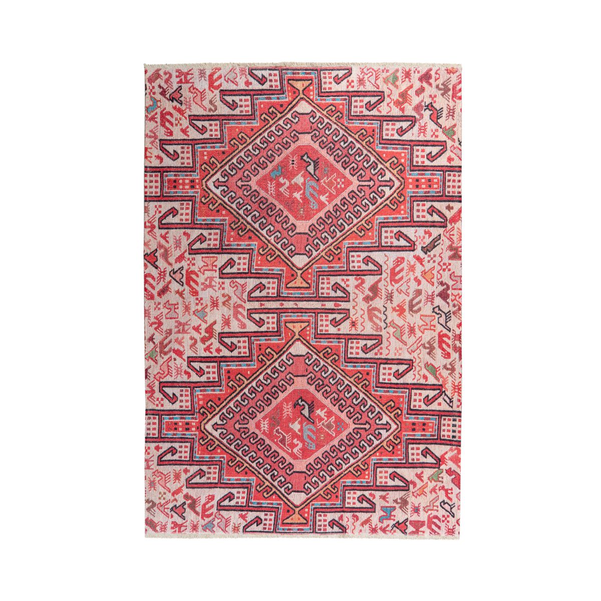 Covor multicolor din poliester My Ethno 264 Obsession, 1, hectarul.ro
