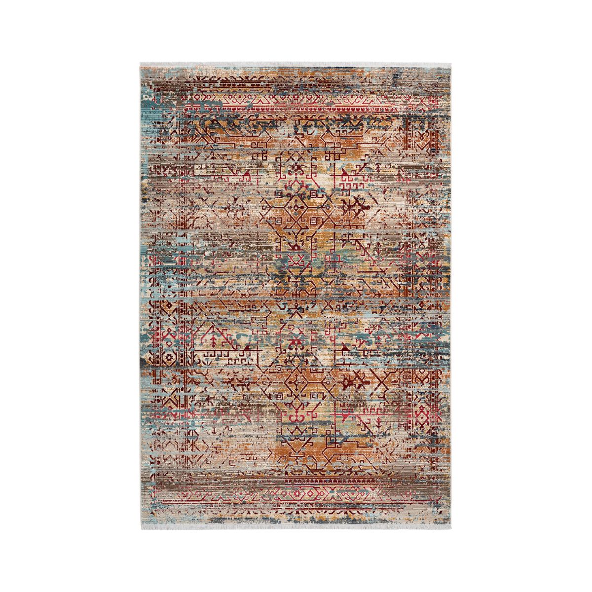 Covor multicolor din polipropilena My Inca 356 Obsession, 1, hectarul.ro