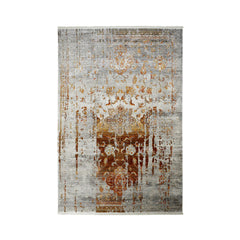 Covor portocaliu terra din poliester My Laos 453 Obsession 200x285