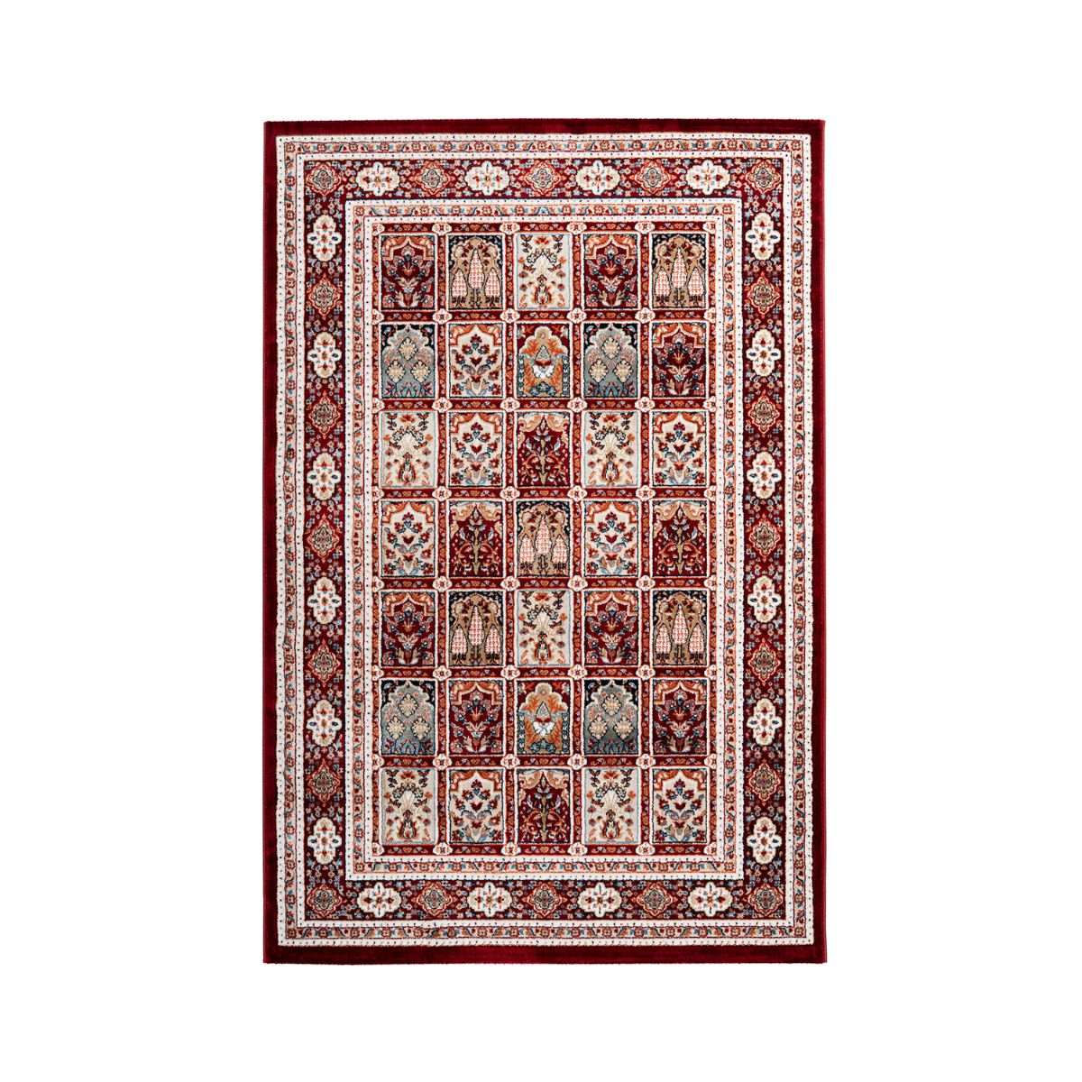 Covor rosu din poliester My Isfahan 742 Obsession, 1, hectarul.ro