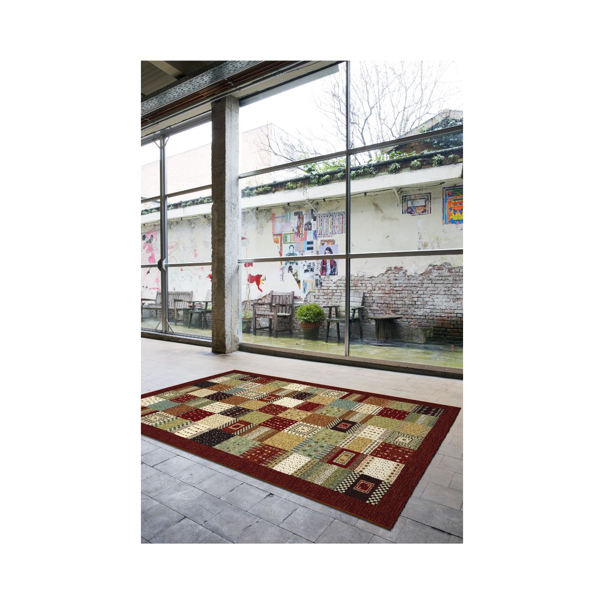 Covor rosu din polipropilenă Infinity 32036 Ragolle 240x340