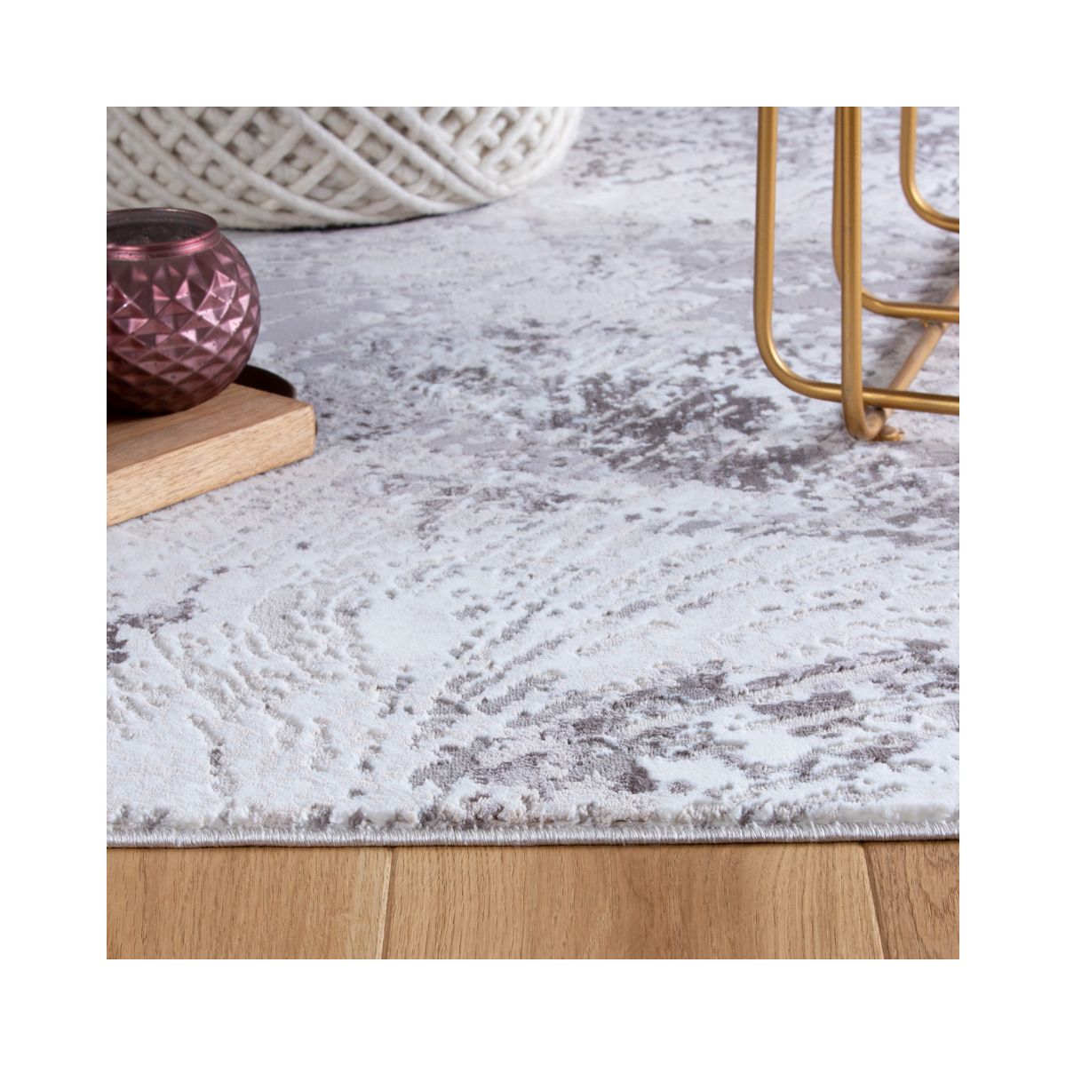 Covor taupe din poliester My Opal 914 Obsession 120x170