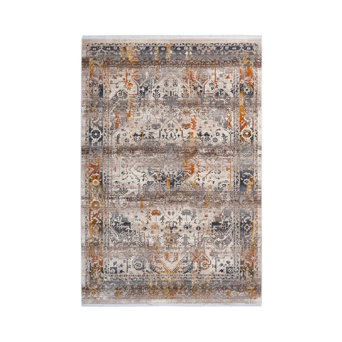 Covor taupe din polipropilena My Inca 357 Obsession, 1, hectarul.ro