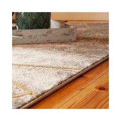 Covor taupe din polipropilena si poliester My Salsa 693 Obsession 160x230