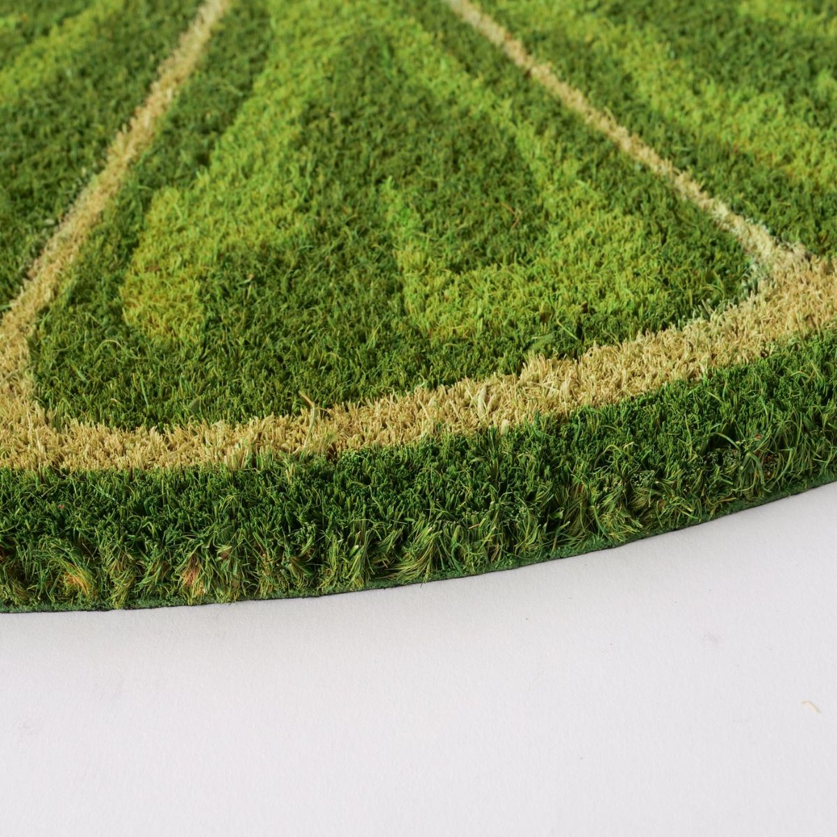 Covoras intrare verde din fibra de cocos si polipropilena Lime Boltze, 2, hectarul.ro