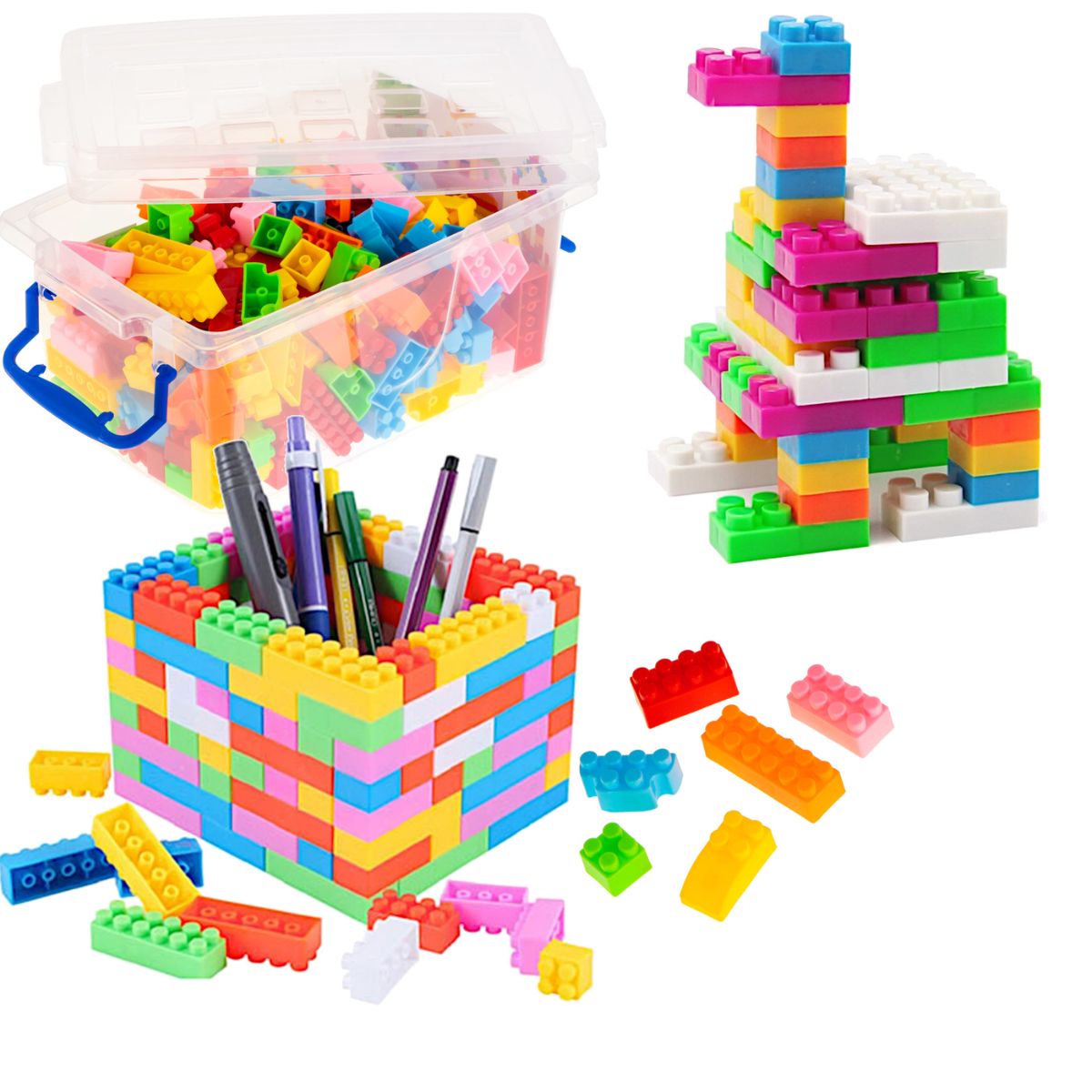 Cuburi constructii BOX 240 piese