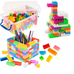Cuburi constructii BOX 240 piese