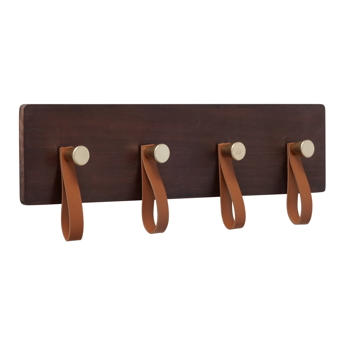 Cuier suspendat, maro, din lemn, Skado Boltze, 1, hectarul.ro